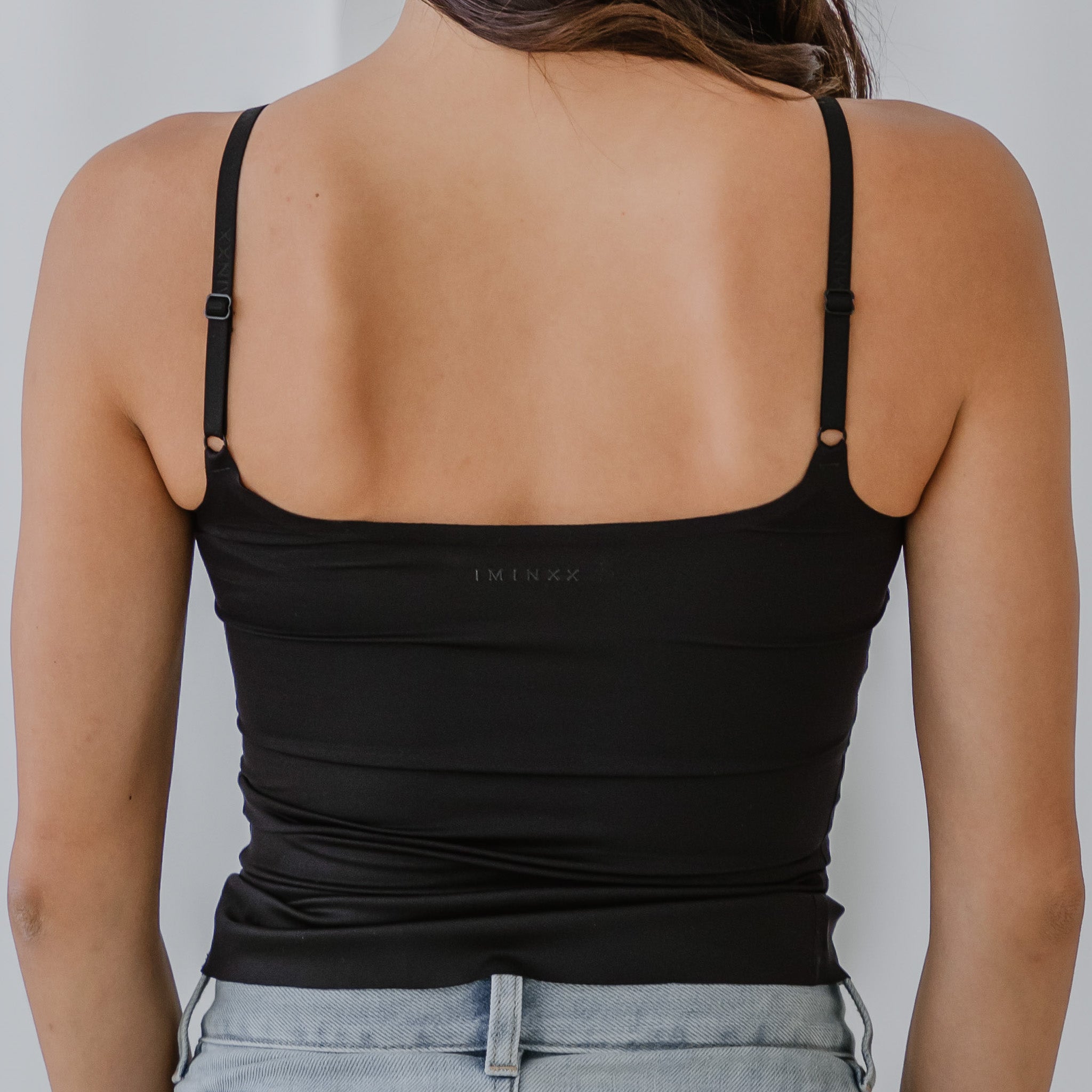 air-ee Seamless 2-in-1 Regular Bra Top (Signature Edition) - Black