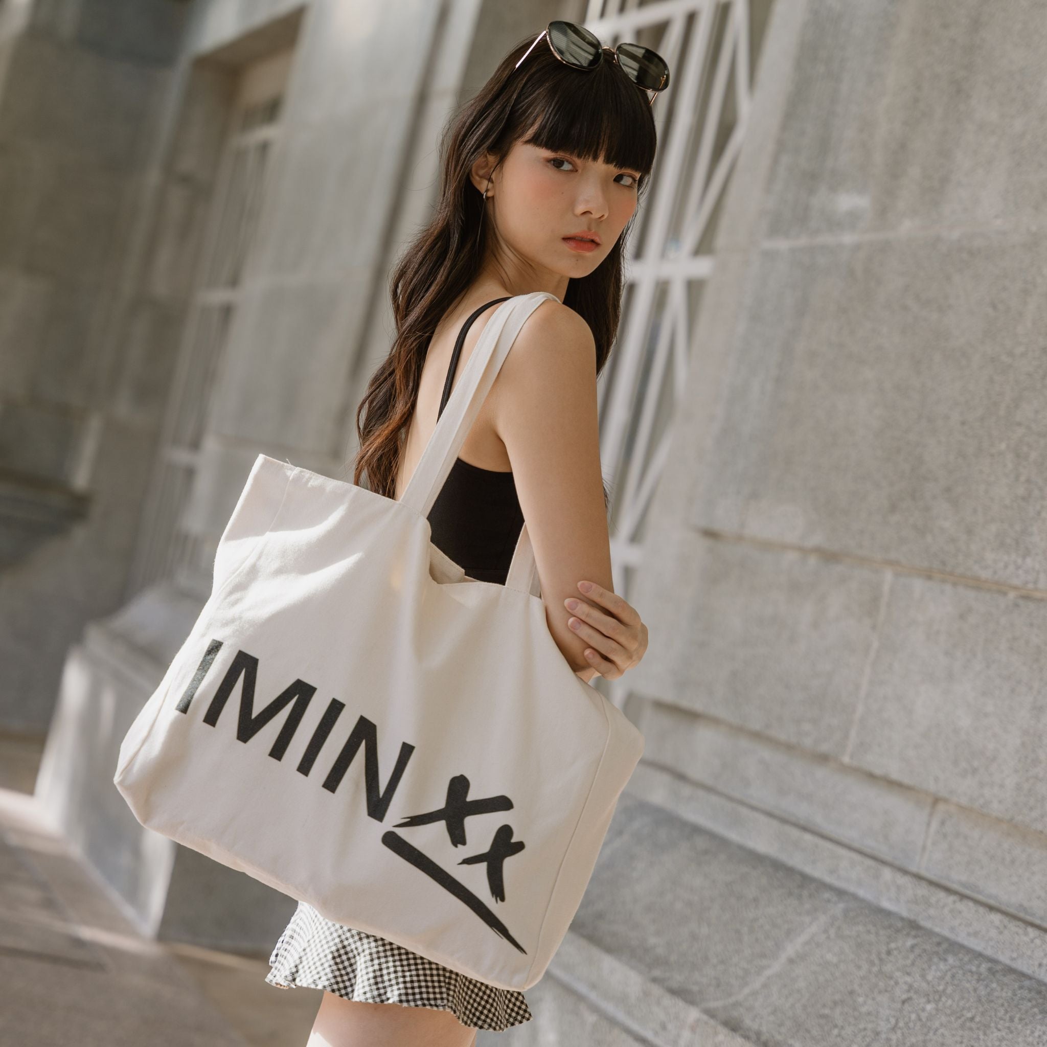 *Limited Edition* I'M IN Canvas Double-Way Tote Bag