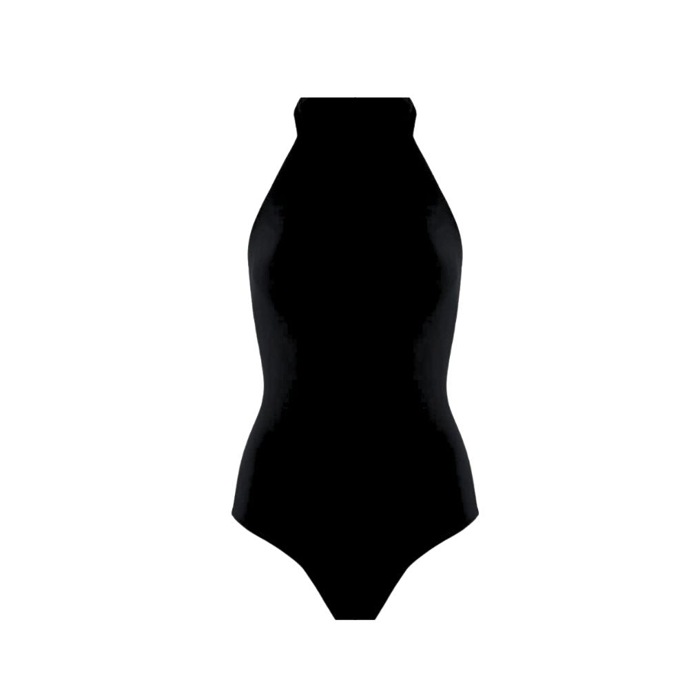 air-ee HalterMuse BareBack Seamless Bodysuit (Signature Edition) in Black