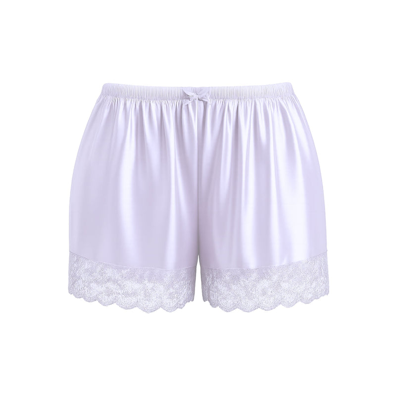 Full Bloom Satin Lounge Shorts