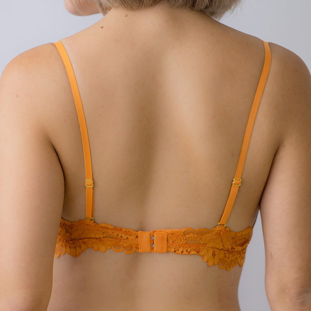 Blooming Love Bralette in Apricot (Size S & L Only)
