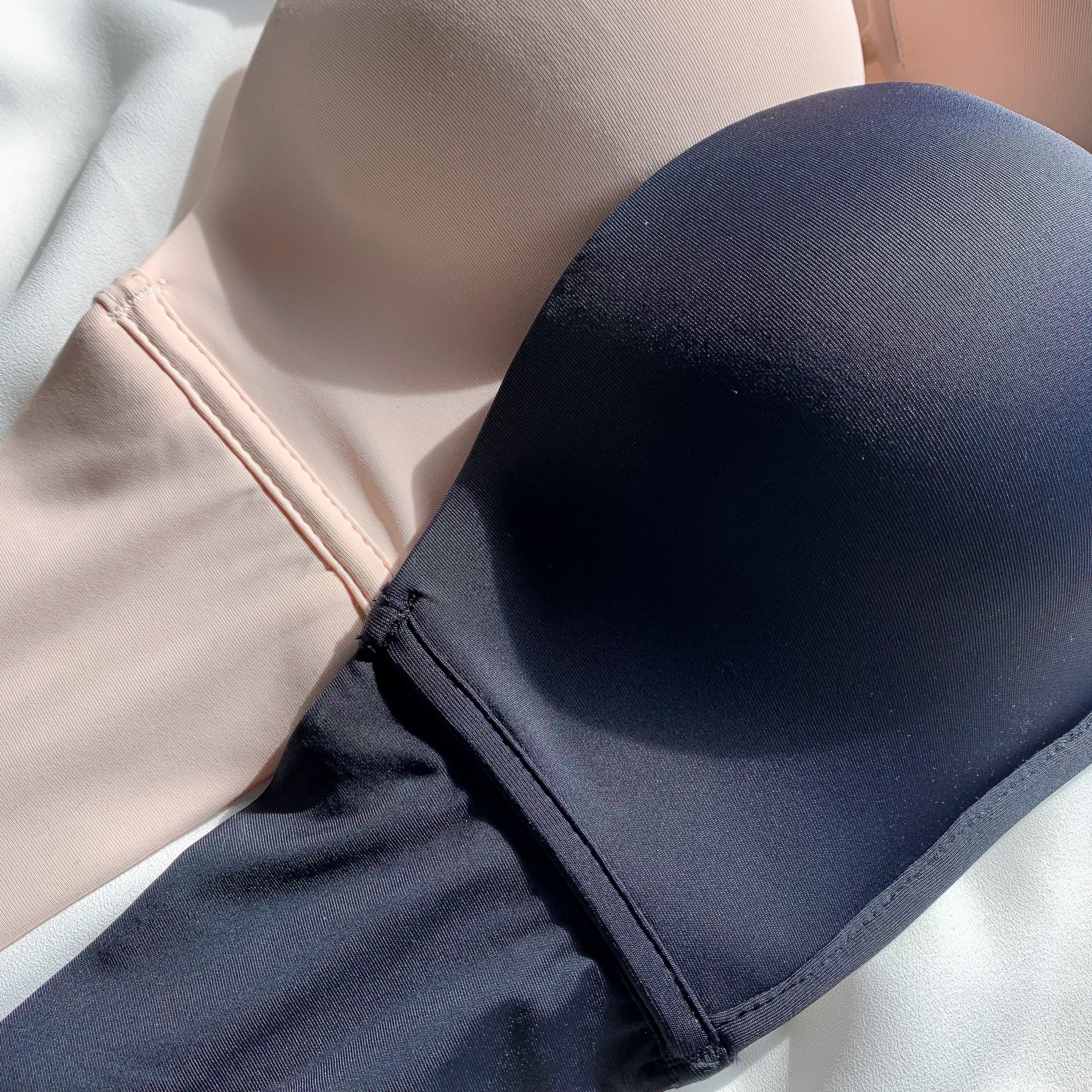 LIFT IT UP! 100% Non-Slip Super Push Up Strapless Wireless Bra in Nude (Size XXL only)