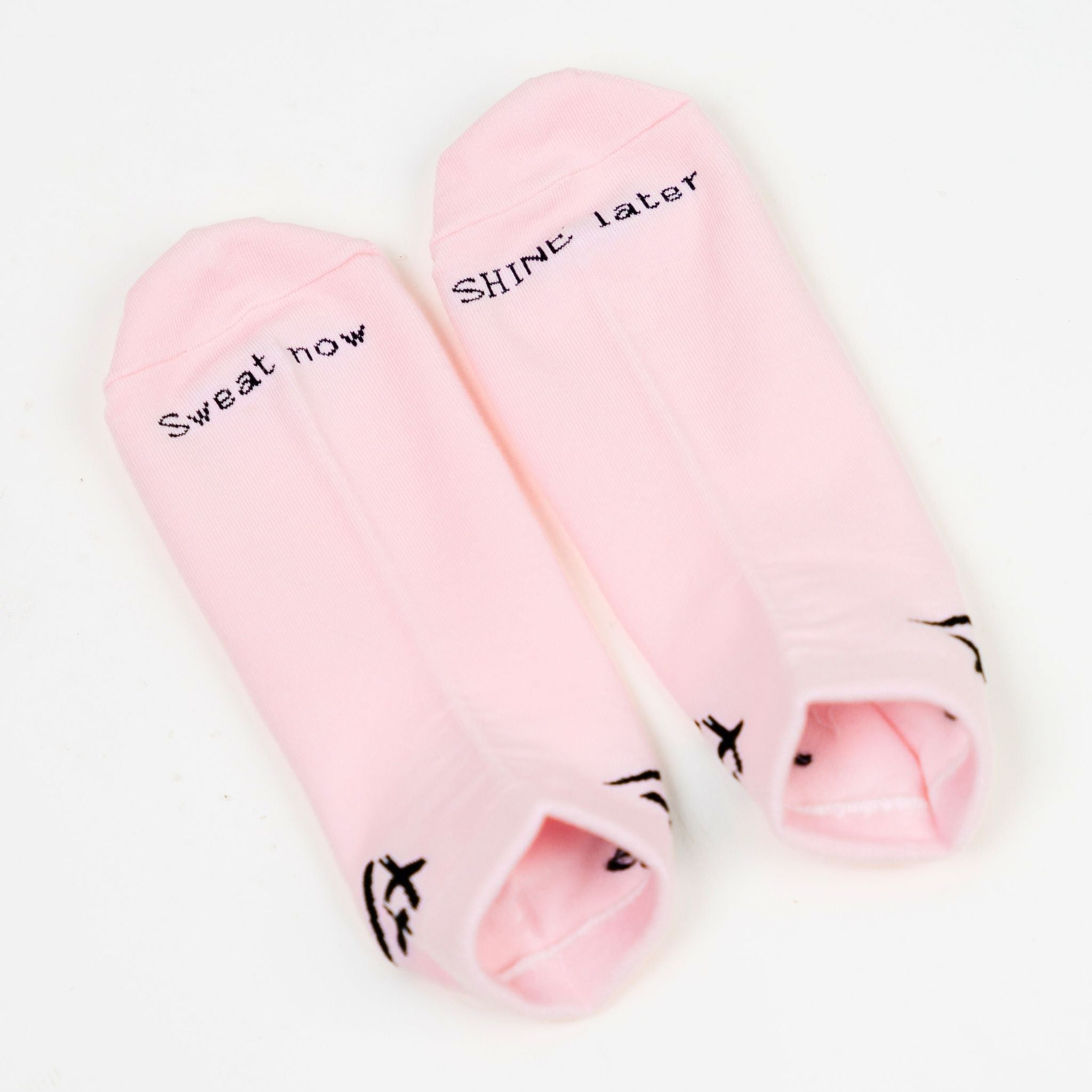 Motivational Socks in Pink (Box of 3 pairs)