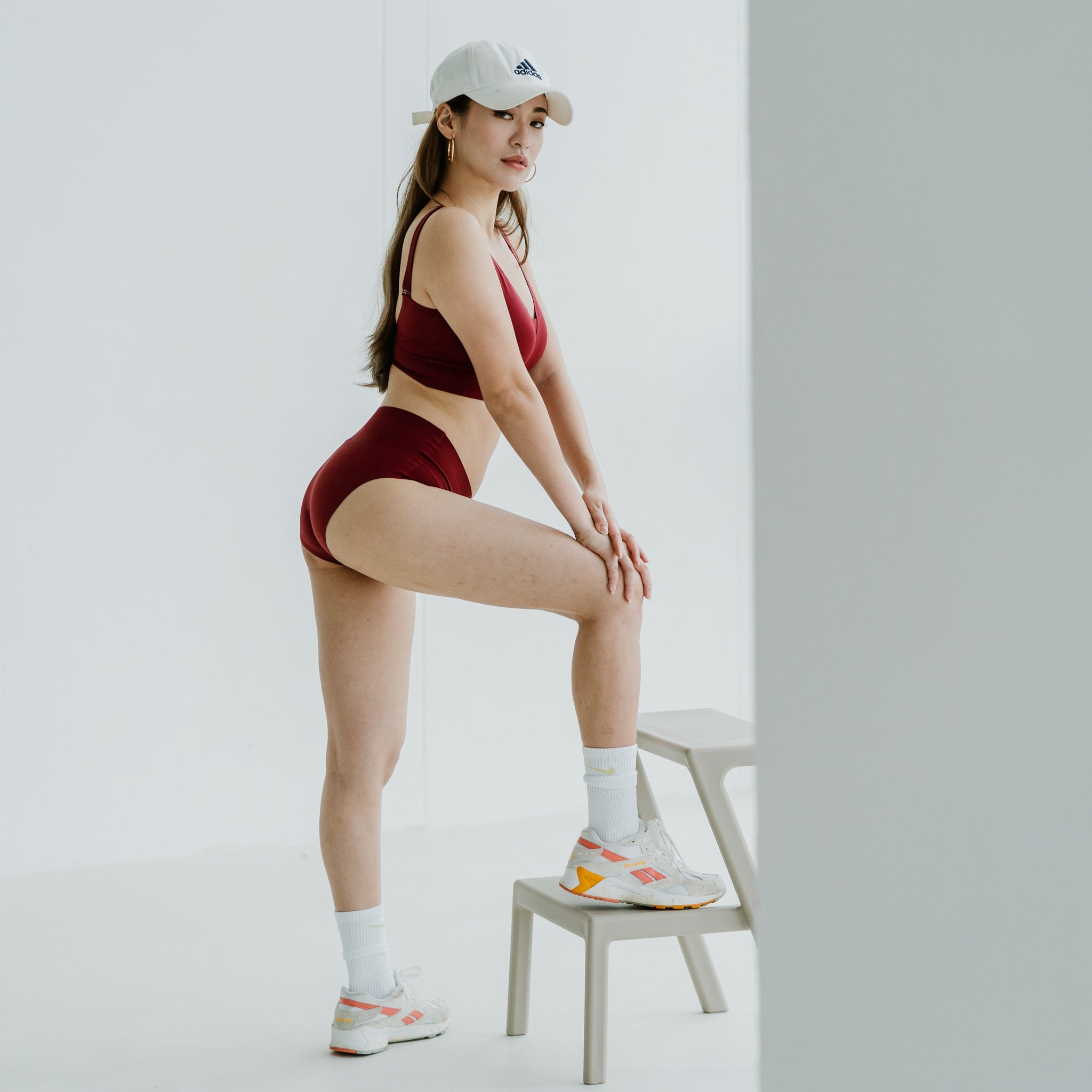 AIR-LEISURE Mid-Rise Seamless Cheekie (Tiffany, size S/M Only)