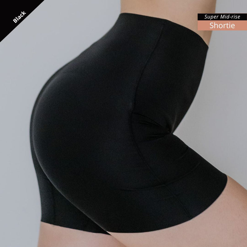 Air-Shaper Super Mid-Rise Seamless Shortie (Medium Compression)