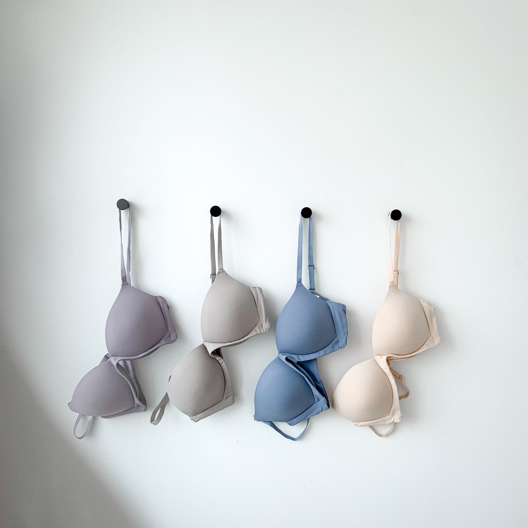 Basic Cotton Freedom Wireless Bra in Blue (Size S & XL Only)